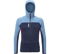 Millet - Ropa de senderismo - Fusion Grid Hoodie M Coronet Blue Saphir - Talla S - Azul Azul S