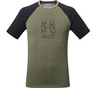 Millet - Ropa para escalada - Cimai Natural SS M Grape Leaf Black - Talla M - Verde Verde M