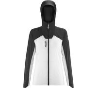 Millet - Ropa trail running mujer - Intense Windbreaker Jkt W Foggy Dew/Black para Mujer - Talla XS - Beige Beige XS