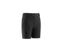 MILLET - Trekker Stretch, Pantalones Cortos para Senderismo Mujer, Noir (Nouveau Logo),