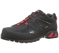 Millet - Trident Guide GTX - Zapatillas de Caña Baja para Senderismo, Alpinismo y Aproximación - para Hombre - Membrana Gore-Tex Impermeable - Suela Vibram - Gris y Rojo