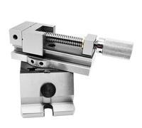 Milling Tornillo universal manual de acero para herramientas, rotación de 360 °, inclinación de 45 °, precisión de 3 pulgadas: 0,005 mm para amoladora/fresado (2 pulgadas universal vise)