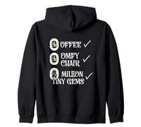 Million Tiny Gems Pintura de Diamantes DIY Craft Humor Sudadera con Capucha