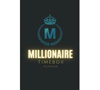 Millionaire TimeBox Planner: Travel Size, Time Box Planner for daily user and Time Blocking Page Enhance Productivity, Task Mind Dump, Top Priorities, Schedule