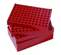 MilliporeSigma 23202 - Estante de almacenamiento para uso con vial de 17 mm de diámetro (90 viales por estante), apertura de 17,1 mm