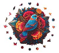 Milliwood Puzzle de Madera - Beauty of Balance - 206 Piezas - Puzzle Animales a Partir de 8 años - Mandala Puzzle para Adultos y niños - Jigsaw Puzzle de Madera 32 x 32 cm - Puzzle Puzzle Naturaleza