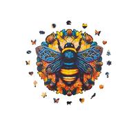 Milliwood Puzzle Madera 206 Piezas - Abundance - Puzzle 10 años Puzzle niños Puzzles para Adultos Puzzle Animales Jigsaw Puzzle Rompecabezas niños Rompecabezas Puzzles - 32x32cm