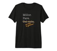 Millor Pare del món, galàxia, Dia del Pare, t'estimo, Padre Camiseta Premium