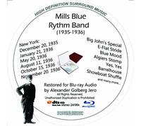 Mills Blue Rhythm Band (1935-1936) Restored for Blu-ray Audio [Alemania] [Blu-ray]