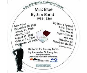 Mills Blue Rhythm Band (1935-1936) Restored for Blu-ray Audio [Alemania] [Blu-ray]