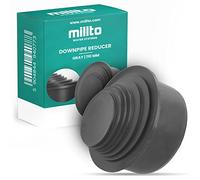 Millto™ Reductor conector reductor Ø 110 mm DN 100 gris multietapa Ø 63 - 100 mm reductor adaptador de filtro de bajada | Reducción de tubería de transición reductora