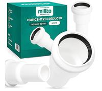 Millto™ Reductor Invertido 40 x 32 mm - Adaptador de manguera de agua y drenaje - Sistemas de alcantarillado - Montaje de polipropileno