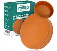 Millto™ Tapón de cierre final para el suelo, Tapa Enchufe, Orificio de parada, Inserto, Tubo de cubierta, Color naranja, Polipropileno, Plástico, Ajuste de 315 mm