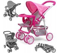 Milly Mally 5901761124989 Pram Kate Prestige - Muñeca de Kate Prestige, color rosa