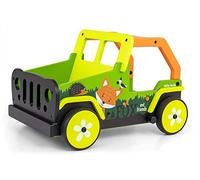 Milly Mally Explorer - Carro de madera para niños (1-3 años)