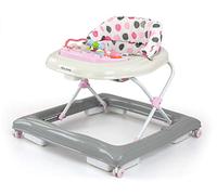 Milly Mally Patrol - Cochecito de bebé con bandeja de juego, melodías y luces, soporte plegable con ajuste de altura para niños a partir de 6 meses