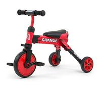 Milly Mally Triciclo Ride On - Bike 2 in 1 Rojo
