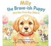 Milly the Brave-ish Puppy (Story + Coloring): And Her First Day-Jitters