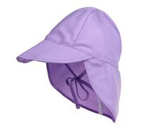 Millya - Sombrero de algodón para bebé, con correa de cordón y capucha, para niños de 3 a 18 meses morado morado Talla:40-51CM(1-3 Years)
