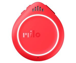 Milo Action Communicator - Comunícate con Tus Amigos con Manos Libres Mientras montas en Bici, surfeas o esquías (Rojo Miloberry)