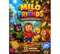 Milo and Friends Adventures in Azani Forest: A Children's Comic Book Collection with 12 Animal Adventures About Friendship, Kindness, Teamwork, Courage, and Fun