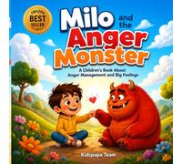 Milo and the Anger Monster: A Children's Book About Anger Management and Big Feelings, Ages 3-7 (Little Monsters, Big Feelings)
