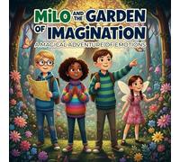 Milo and the Garden of Imagination: A magical adventure of emotions and imagination for children ages 4-8, with interactive coloring pages
