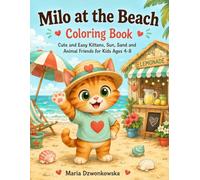 Milo at the Beach: Coloring Book (Milo's Cozy Coloring Adventures)