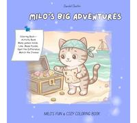 Milo’s Fun Activity Adventures: Easy Mazes, Spot the Differences & Matching Games for Kids Ages 4-8