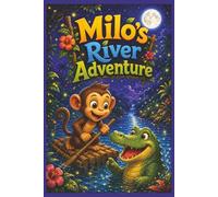 Milo’s River Adventure: A Jungle Raft Story About Friendship, Helping Others, and Bravery for Kids Ages 4-9 (Milo the Monkey)
