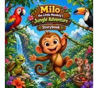 Milo the Little Monkey's Jungle Adventure: Cute Storybook