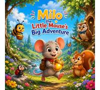 Milo the Little Mouse's Big Adventure: Cute Storybook