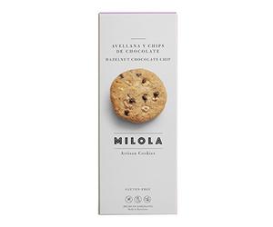 Milola - Galletas de Avellanas y Chips de Chocolate - 140 gramos