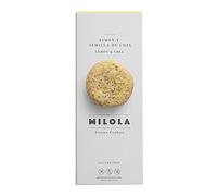 Milola - Galletas de Limón y Semillas de Chia - 140 gramos
