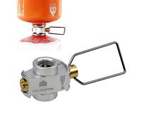 MILONEX Adaptador Recarga Gas Portátil para Camping - Válvula Transferencia Combustible Segura