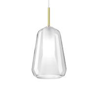 miloox by Sforzin Lámpara colgante X-Ray cono estrecho transparente