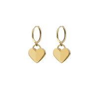 MILOR Pendientes de aro para mujer de oro de 9 quilates - Pendientes hipoalergénicos e hipoalergénicos - Joyas para mujer Made in Italy - Regalo para nacimiento, bautizo, comunión, confirmación, Talla