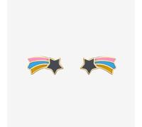 MILOR - Pendientes pequeños para mujer de oro de 9 quilates; pendientes hipoalergénicos; regalo de nacimiento, bautizo, comunión, Talla única, Oro amarillo, Sin piedra preciosa