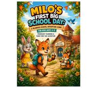 Milo's First Big School Day: A Hilarious First Day of School Comic for Kids Ages 4-9 | Friendship, Teamwork & Funny School Adventure Story for Preschool, Kindergarten and First Grade