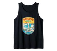 Milos Grecia Travel Souvenir City Gift Camiseta sin Mangas