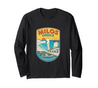 Milos Grecia Travel Souvenir City Gift Manga Larga