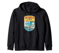 Milos Grecia Travel Souvenir City Gift Sudadera con Capucha