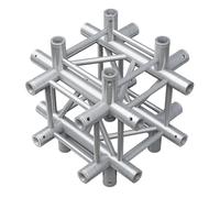 Milos Pro-30 Square G Truss - Cross up/down 6-way - 50 cm, color plateado