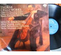 Milos Sadlo, Alfred Holecek, Vaclav Neumann - Cello Works: Concerto No. 1 and No. 2, Rondo/Polonaise/ Silent Woods. Milos Sadlo, Alfred Holecek, Vaclav Neumann Stereo