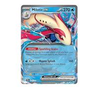 Milotic ex 042/191 - Tarjeta de Pokémon ultra rara | Cartas de Pokémon raras | Pokémon EX | Chispas emergentes | Pokémon escarlata y violeta | Autenticado por Titan Cards