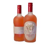 MiLove Margarita Artesano Fresa Premezclado - Ready to Drink con Tequila de Agave Azul (México), fresas nacionales, limón y licor triple seco - 2x75 cl