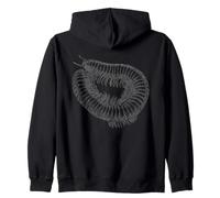 Milpiés gigantes, invertebrados, terrarios de dibujo. Sudadera con Capucha