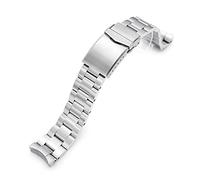 MiLTAT Correa de reloj Super-O Boyer de 20 mm compatible con Seiko 5 Sports 40 mm SRPE51 SRPE53 SRPG35, Man's size, Ágata