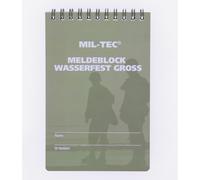 Miltec - Bloc de notas impermeable para importar