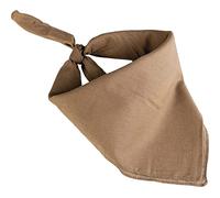Mil-Tec Bufanda de invierno unisex, Marrón, 53,5 x 53,5 cm